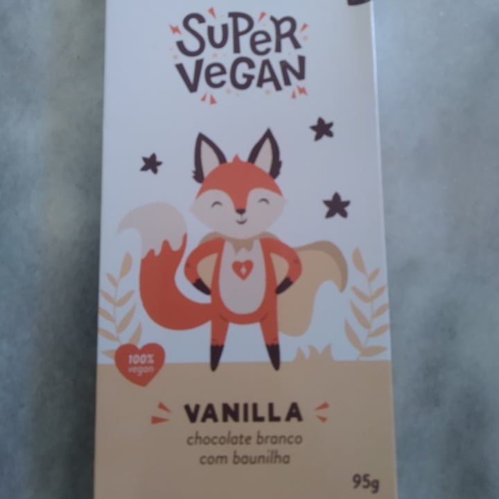 photo of Super Vegan Barra de Chocolate - Vanilla (95g) shared by @chuusavethebees on  31 Mar 2023 - review
