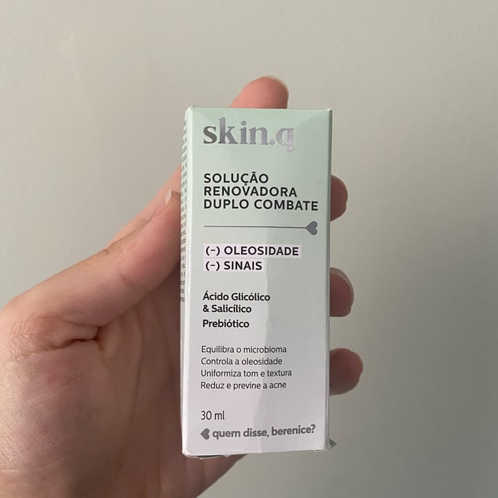 photo of Quem Disse Berenice  Solução renovadora duplo combate skin.q shared by @alvchiminazzo on  25 May 2023 - review