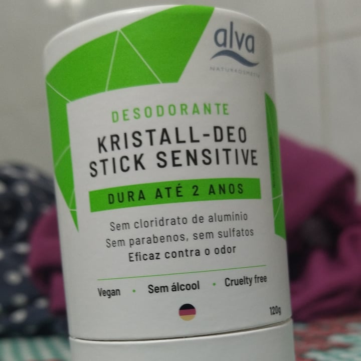 photo of Alva Desodorante kristall-deo stick sensitive shared by @dmozelli on  17 Mar 2023 - review