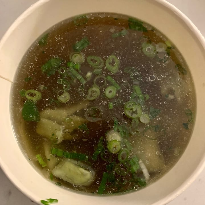 photo of Din Tai Fung vegan wonton soup shared by @clarec36 on  08 Feb 2023 - review