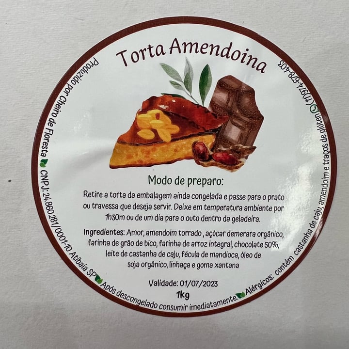 photo of Cheiro de floresta Torta Amendoina shared by @georginamustafa on  14 May 2023 - review