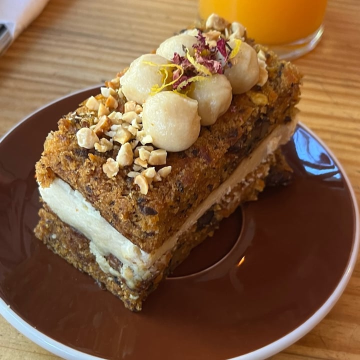 photo of Angéla - Deli & Coffee Carrot cake shared by @magicvegan on  22 Apr 2023 - review
