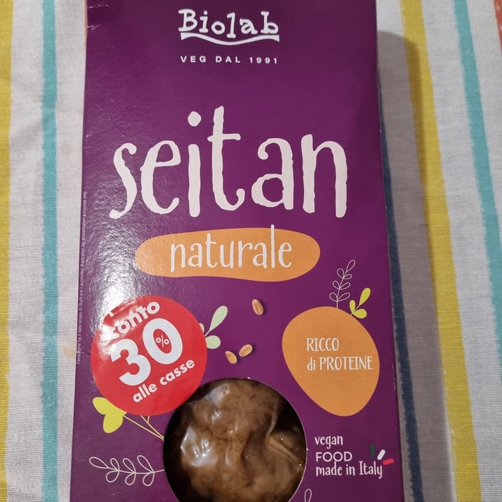photo of Biolab seitan naturale shared by @francy82 on  31 May 2023 - review
