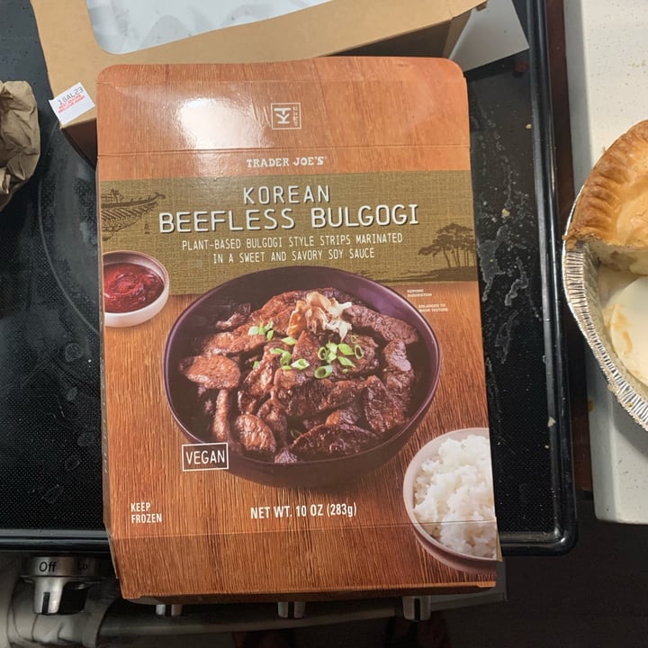 photo of Trader Joe's Korean Beefless Bulgogi shared by @colphax on  12 Apr 2023 - review