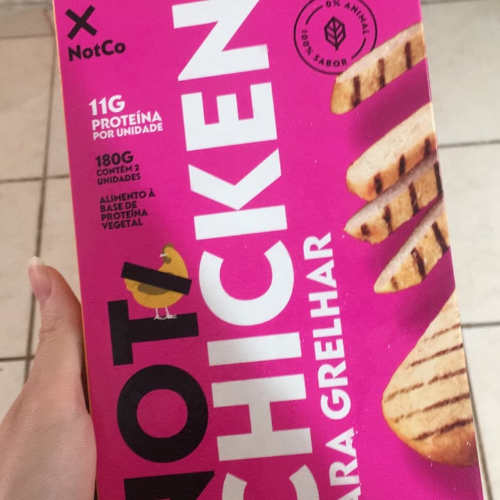 photo of Not co  Not Chicken para grelha Not co Not Chicken para grelhar shared by @juliasoulat on  09 Jan 2023 - review
