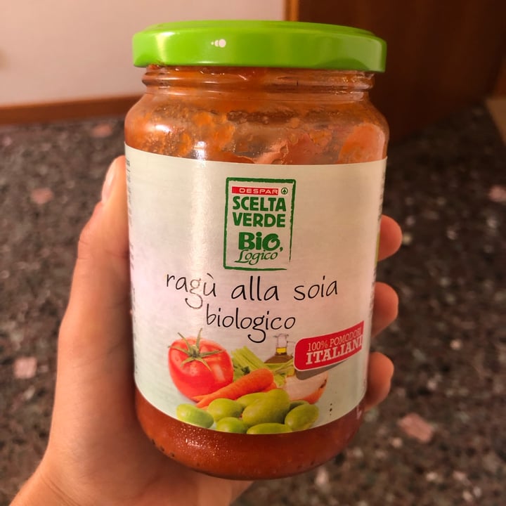 photo of Despar Scelta Verde BioLogico Ragù Alla Soia Biologico shared by @alicebveg on  12 Jul 2023 - review