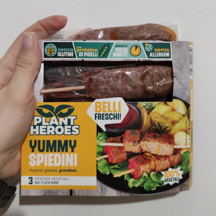 photo of Plant Heroes Yummy Spiedini shared by @miriscog on  08 Feb 2023 - review