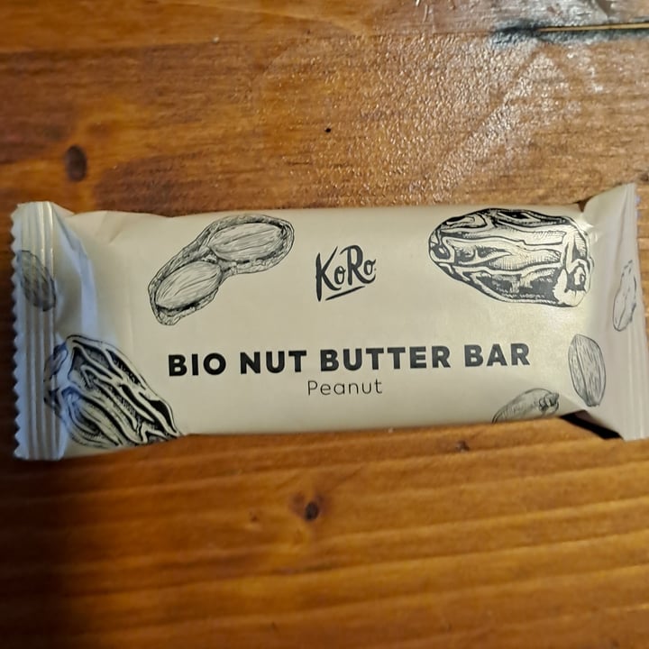 photo of Koro Bio Nut Butter Bar Peanut shared by @edamam3 on  31 Mar 2023 - review