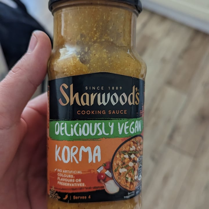 photo of Sharwood's Deliciously vegan Korma shared by @ryster on  21 Apr 2023 - review