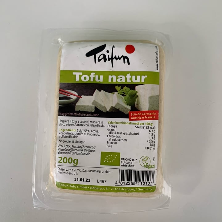 photo of Taifun Tofu shared by @mottalav on  15 Jan 2023 - review