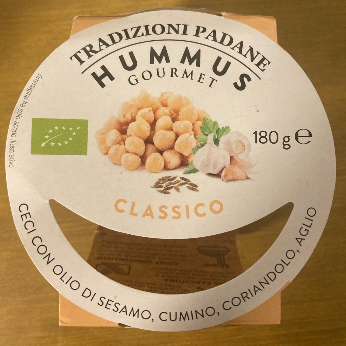 hummus ceci classico from Tradizioni Padane - Vegan Product Reviews ...