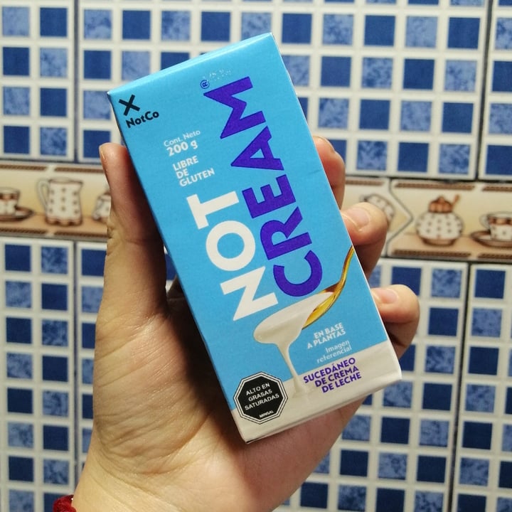 photo of NotCo Not Creme shared by @carenfg on  18 Jun 2023 - review