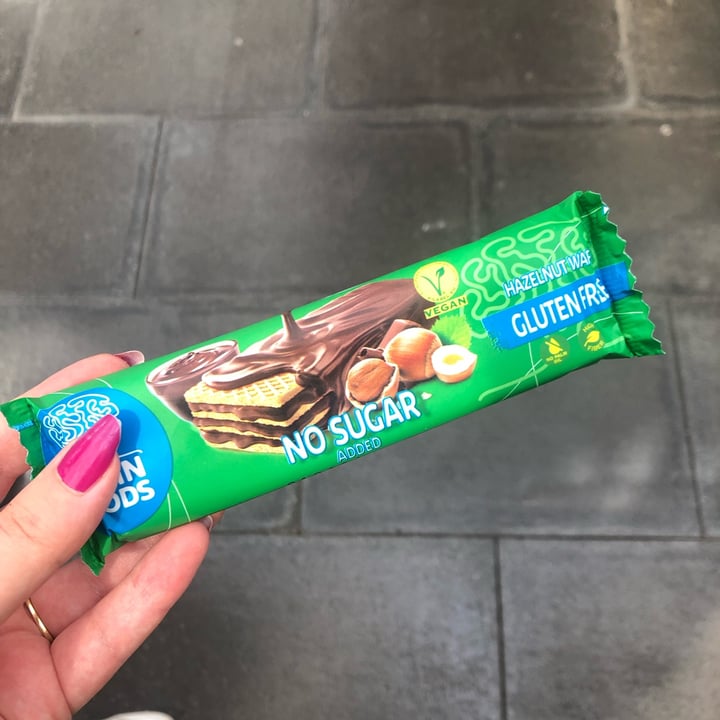 photo of Brain Foods Hazelnut wafer shared by @pardulasss on  10 Aug 2023 - review