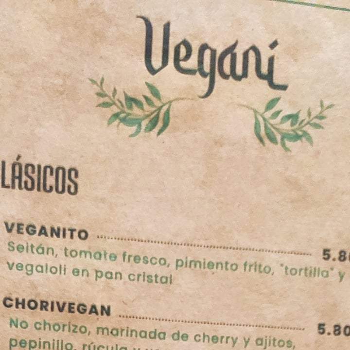 photo of Veganí Bocata Veganito shared by @sheila13 on  14 May 2023 - review