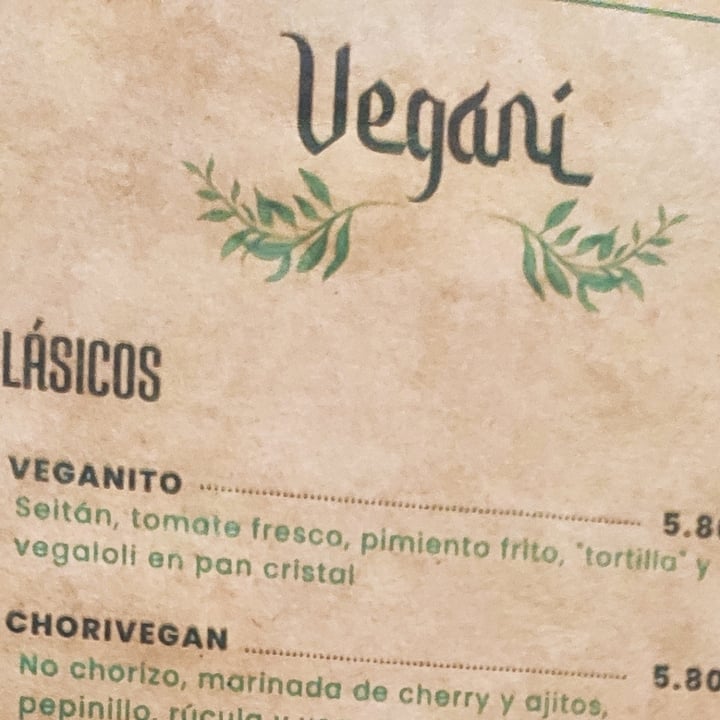 photo of Veganí Bocata Veganito shared by @sheila13 on  14 May 2023 - review