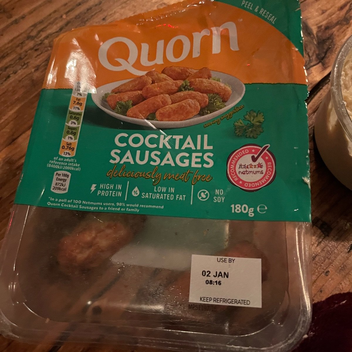 cocktail meat free sausages from Quorn - Vegan Product Reviews ...