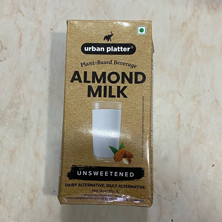 photo of Urban Platter Almond Milk shared by @neil on  25 Dec 2022 - review