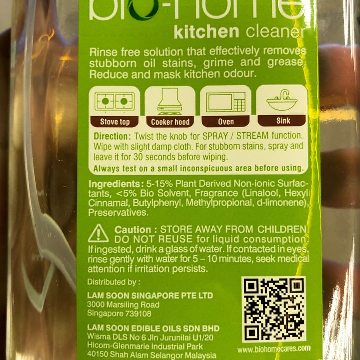 photo of Bio-home Kitchen Cleaner Lavender & Bergamot shared by @m1tch9i on  21 Jul 2023 - review