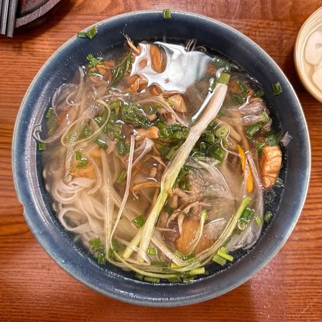 Photo of the dish “Pan Fried Mushroom Pho”