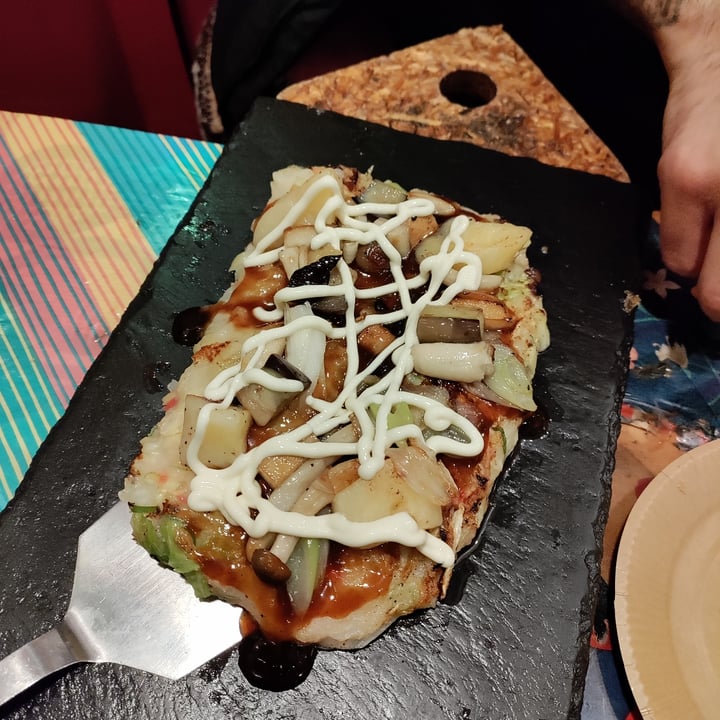photo of OKO - Fun Okonomiyaki Bar (遊べるお好み焼き屋 ＯＫＯ) Vegan Okonomiyaki shared by @militkata on  11 Feb 2023 - review