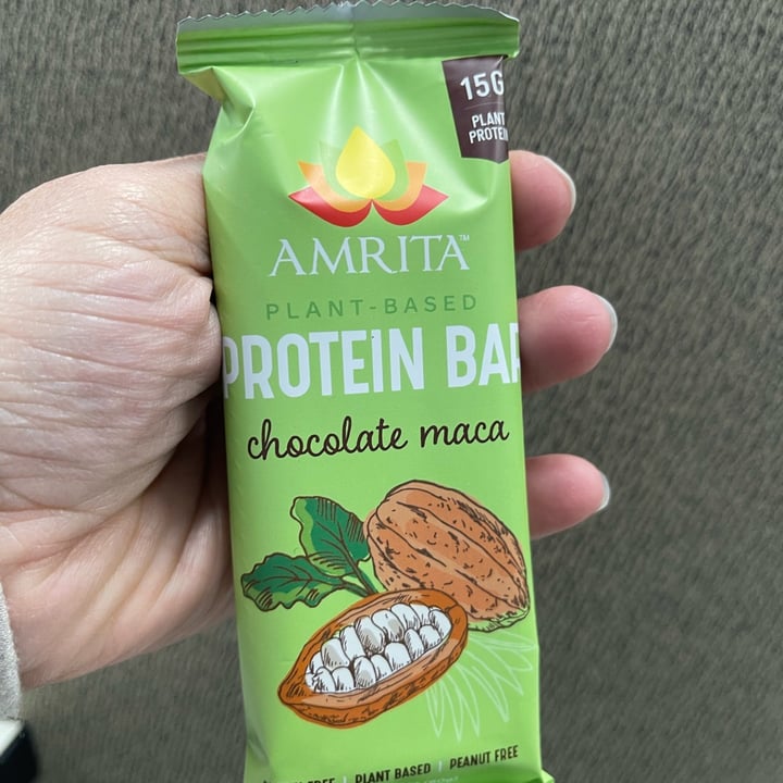 photo of Amrita Protein Bar Chocolate Maca shared by @ezuffo22 on  22 Jun 2023 - review