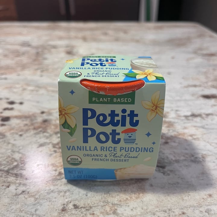 photo of Petit Pot Vanilla organic rice pudding shared by @dianna on  14 Jun 2023 - review