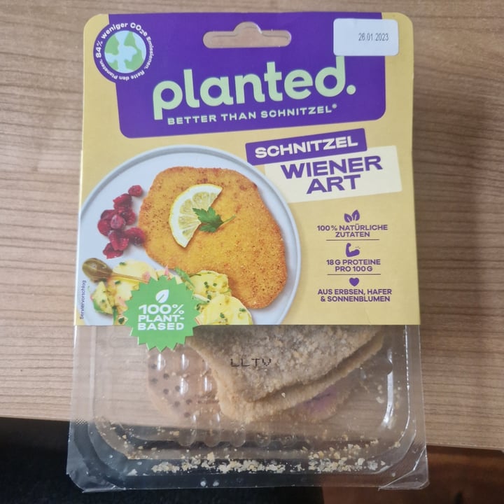 photo of Planted Planted.schnitzel shared by @janaplantpowered on  17 Jan 2023 - review