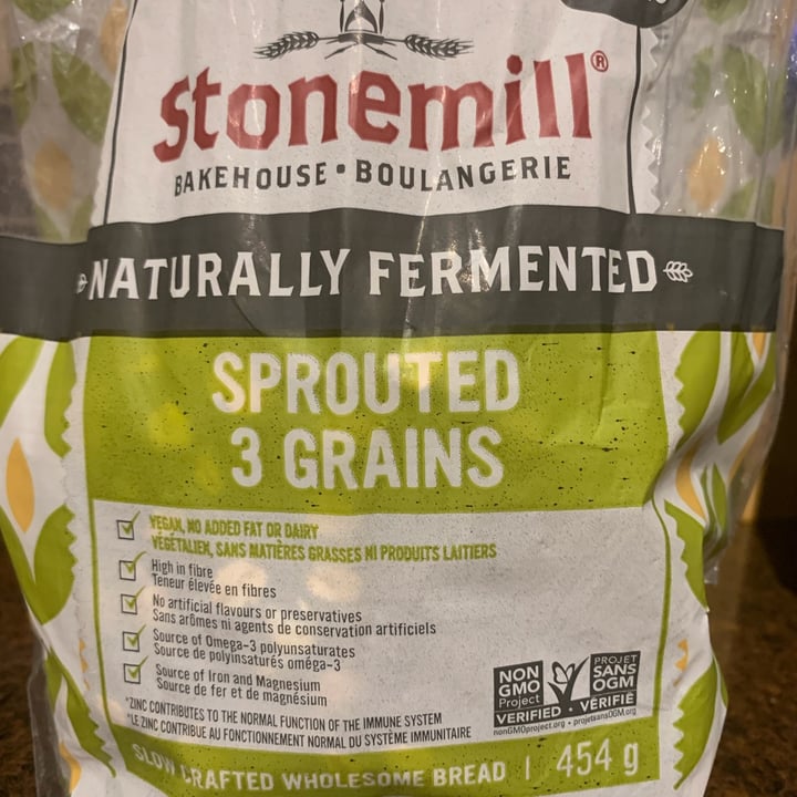 photo of Stonemill Sprouted 3 grains shared by @ecoearth on  13 Jan 2023 - review