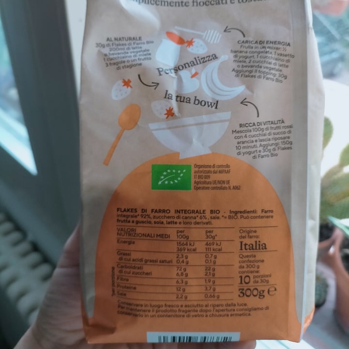 photo of Poggio del farro Farro Flakes Bio Integrali shared by @zimtundingwer on  11 Mar 2023 - review