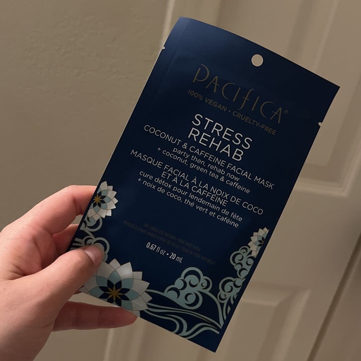 photo of Pacifica Stress Rehab Coconut and Caffeine Facial Mask shared by @bego18 on  02 Apr 2023 - review