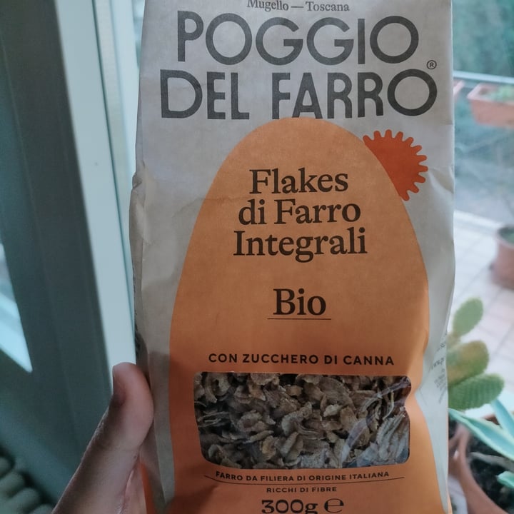 photo of Poggio del farro Farro Flakes Bio Integrali shared by @zimtundingwer on  11 Mar 2023 - review