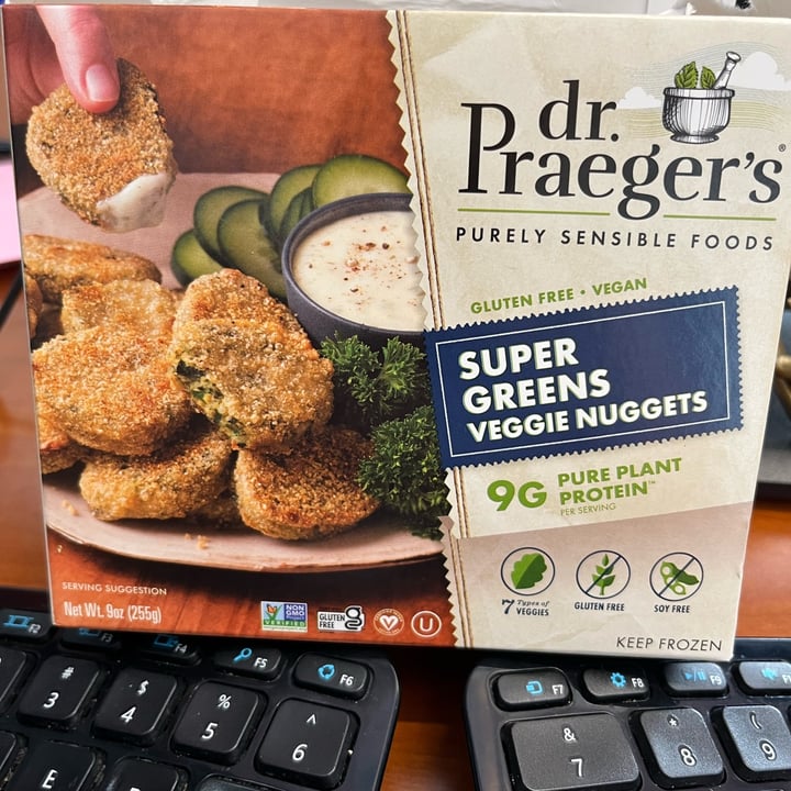 photo of Dr. Praeger's Super Greens Veggie Nuggets shared by @lynnemp on  26 May 2023 - review
