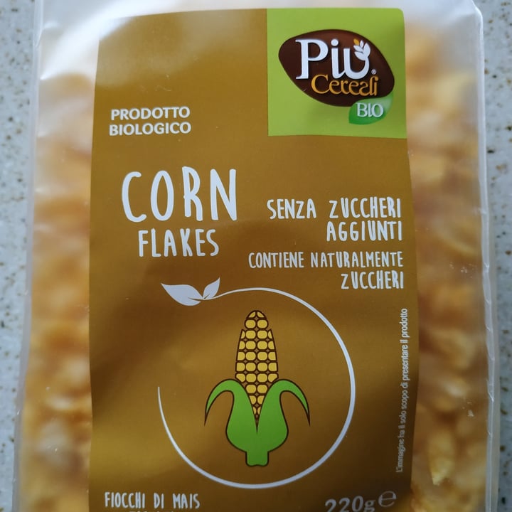 photo of Più  cereali bio Corn flakes shared by @simona74veg on  23 May 2023 - review
