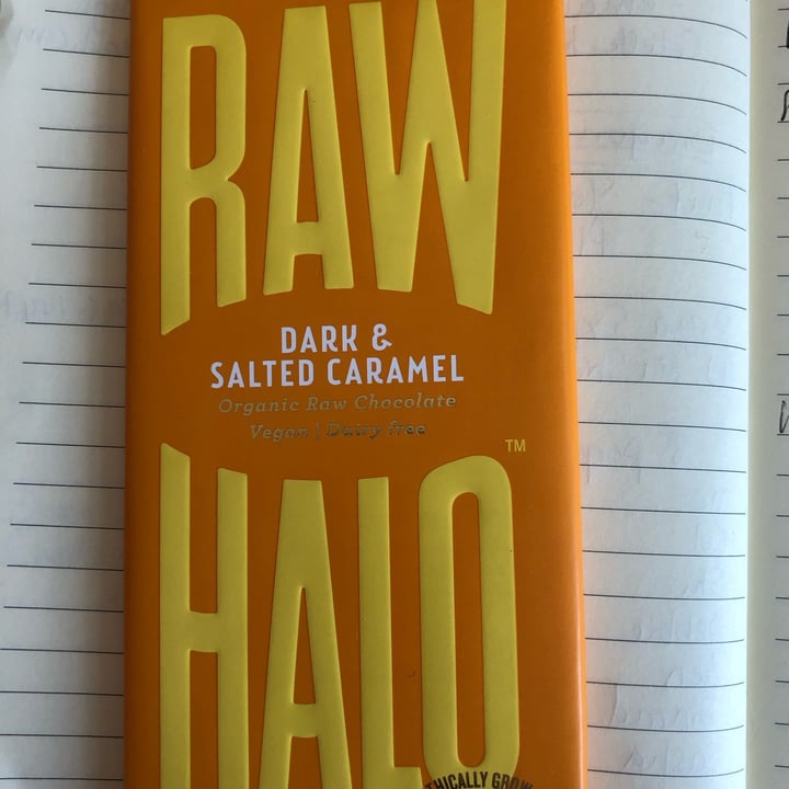 photo of Raw Halo Dark & Salted Caramel Organic Raw Chocolate shared by @ele2 on  21 Jul 2023 - review