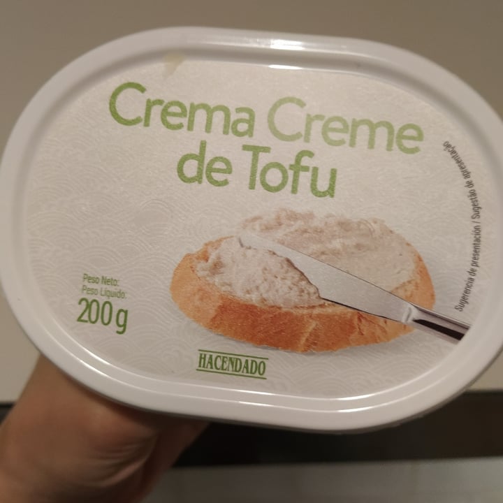 photo of Hacendado Crema de Tofu shared by @marinasnchez on  18 Mar 2023 - review