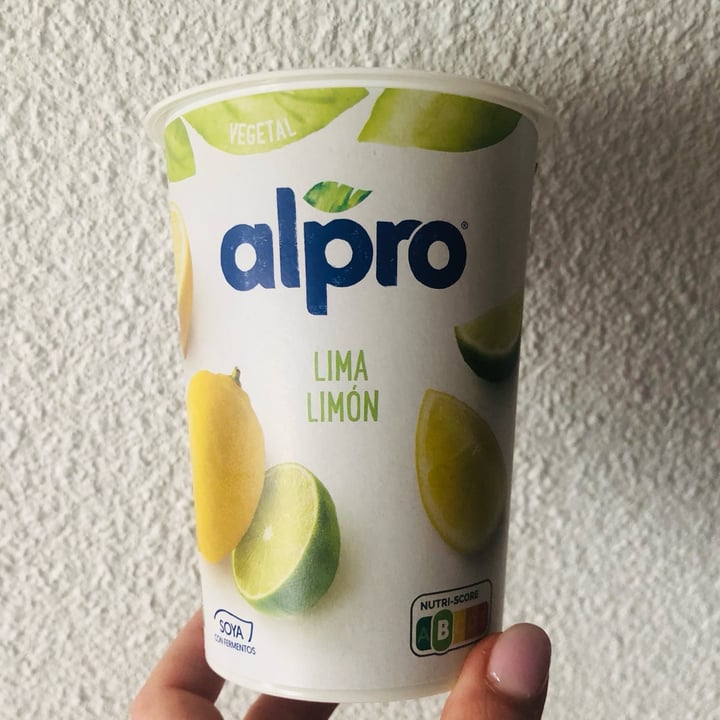 photo of Alpro Yogur lima Limón shared by @noelite on  26 Feb 2023 - review