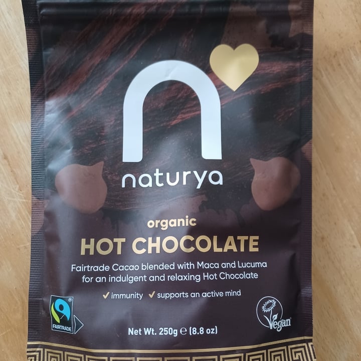 photo of Naturya Organic Hot Chocolate shared by @veganema on  04 Feb 2023 - review