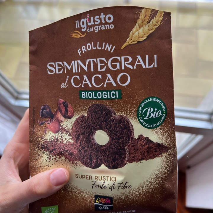 photo of Il gusto del grano frollini semintegrali al cacao shared by @dinolau97 on  16 May 2023 - review