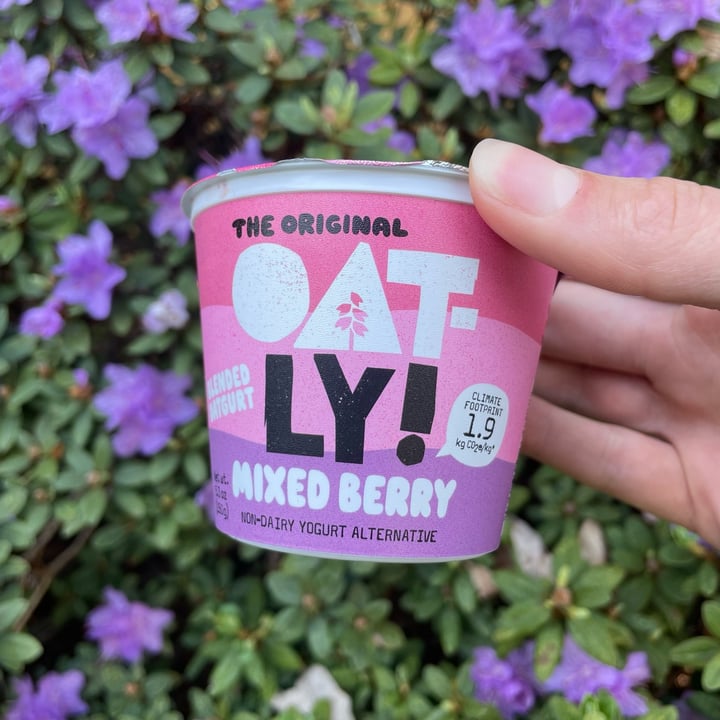 photo of Oatly Oatgurt Mixed Berry shared by @claudiad on  02 May 2023 - review