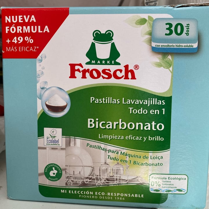 photo of Frosch Pastillas para el lavavajillas bicarbonato de sodio shared by @stadidi on  27 Feb 2023 - review