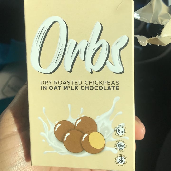 photo of Orbs Dry Roasted Chickpeas In Oat M*lk Chocolate shared by @natasha21 on  04 Jul 2023 - review