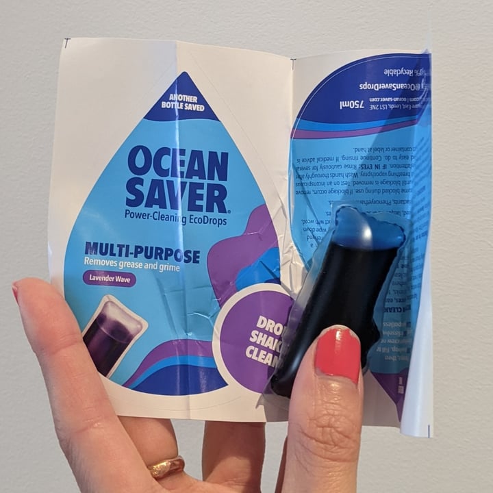 photo of Ocean saver Power cleaning eco drops shared by @thisisaudsomee on  19 Jul 2023 - review