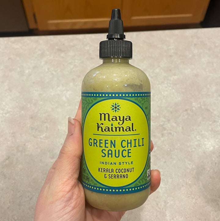 photo of Maya Kaimal green chili sauce shared by @shmoopsify on  17 Jan 2023 - review
