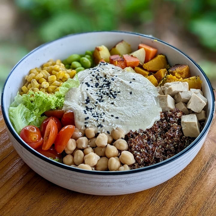 photo of The Plant Food Garlic Hummus Buddha Bowl shared by @xinru-t on  13 Apr 2023 - review