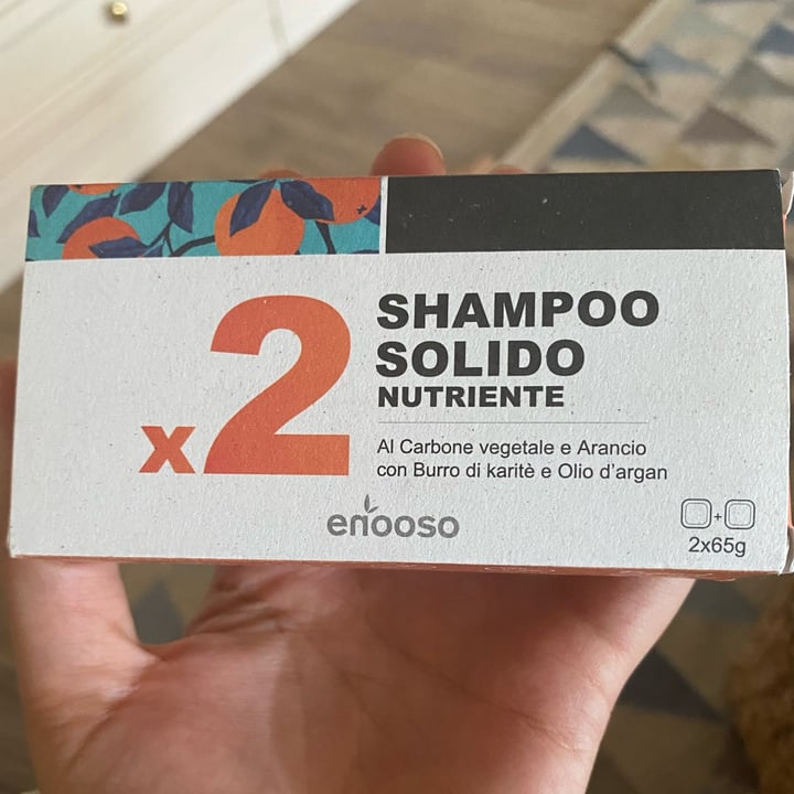 photo of Enooso Shampoo solido nutriente shared by @chiaram0 on  30 Jul 2023 - review