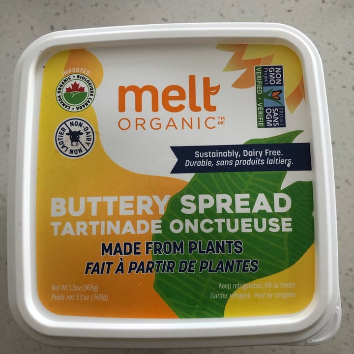 photo of Melt Organic Organic Butter Spread Tartinade shared by @sueprozak on  27 Jan 2023 - review