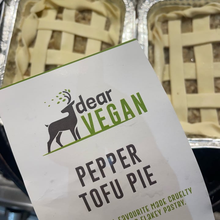 photo of Dear Vegan Pepper Tofu Pie shared by @sarahjeggle on  04 Jun 2023 - review