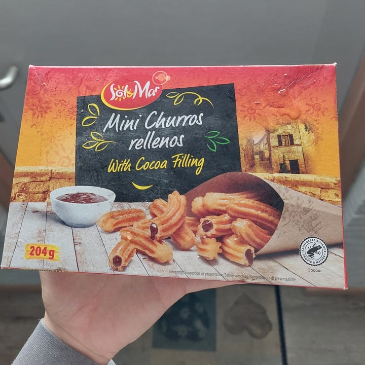 photo of Sol & Mar Mini Churros Rellenos shared by @frendssnotfood on  21 Jul 2023 - review