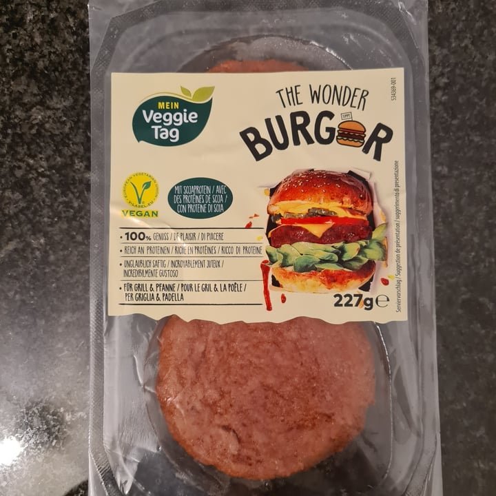 photo of The Wonder Burger Hamburguesa vegana shared by @daneel93 on  03 Jun 2023 - review