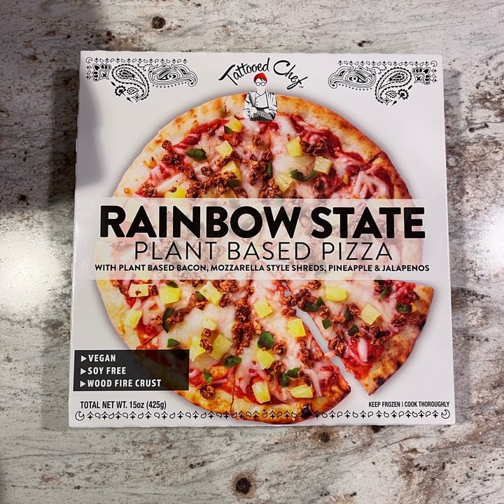 photo of Tattooed Chef Rainbow State Pizza shared by @dianna on  23 Dec 2022 - review